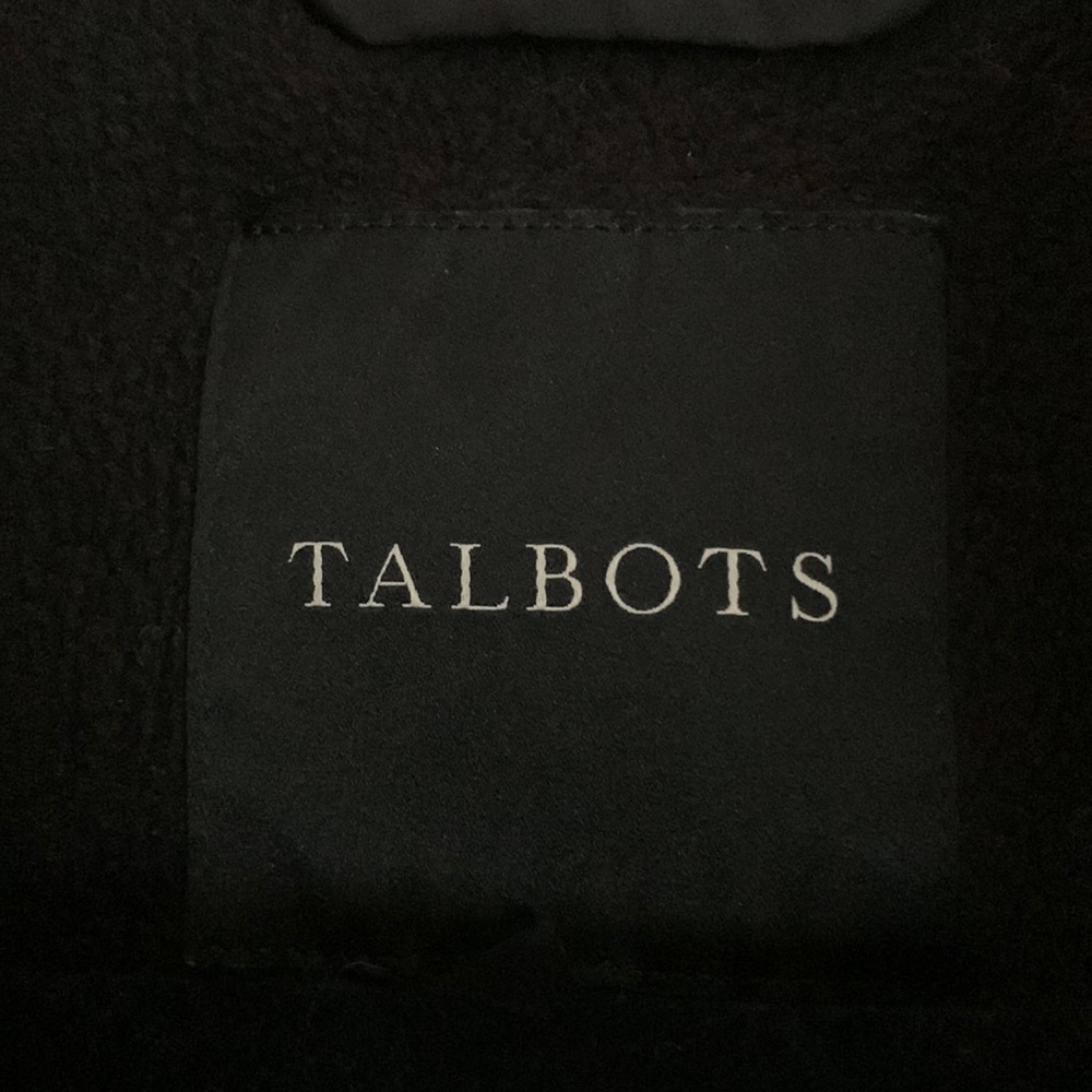 Talbots black vest